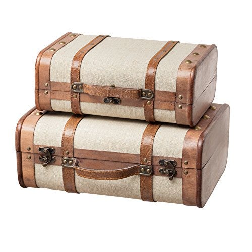 Vintage-Style Suitcases