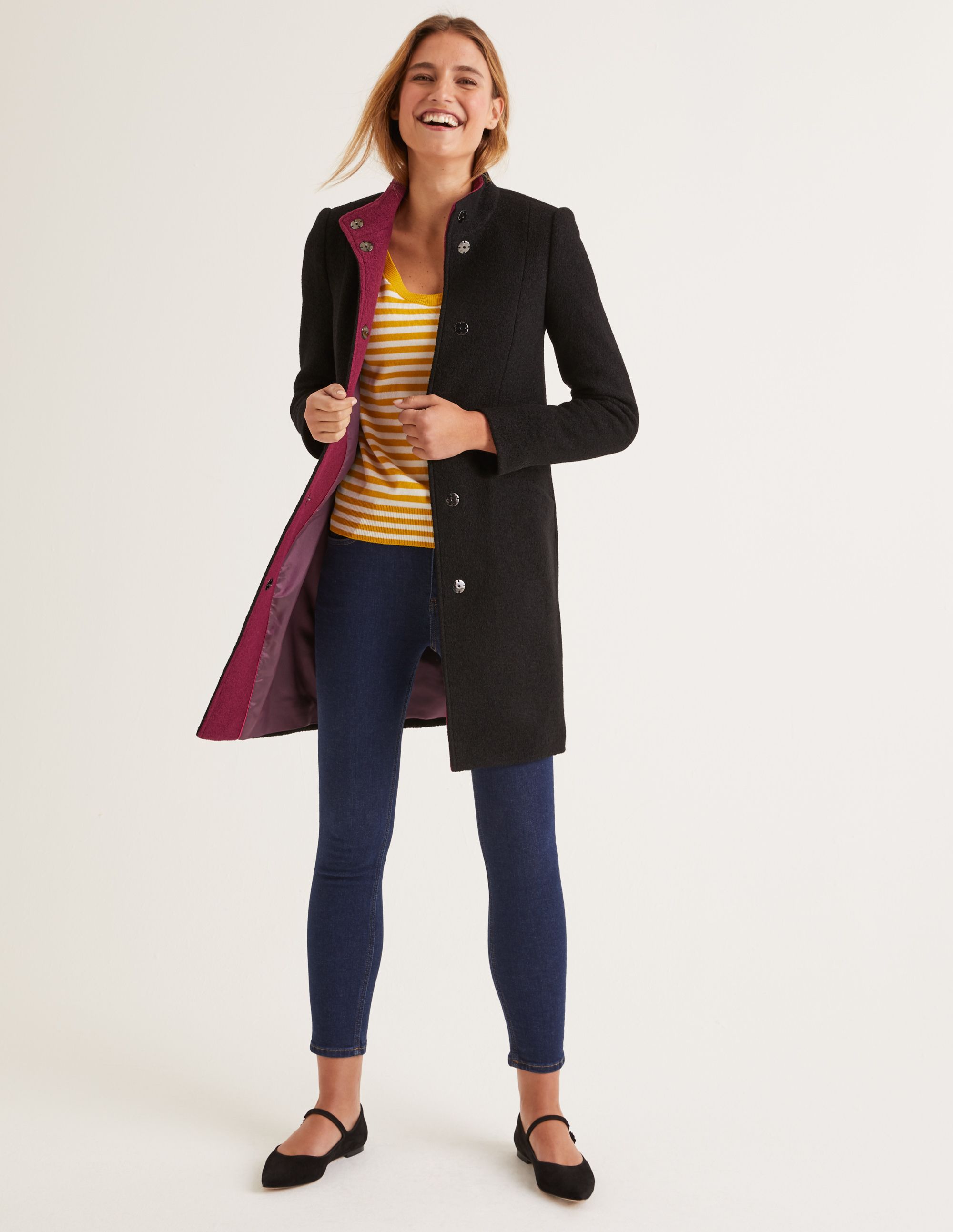 Boden has reworked its popular Farleigh coat for the new season