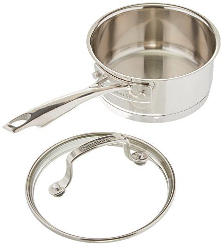 Cuisinart Stainless Saucepan with Cover, 1-Quart