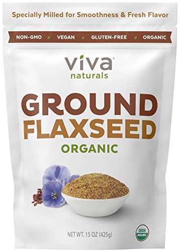 Viva Naturals Organic Ground Flaxseed 
