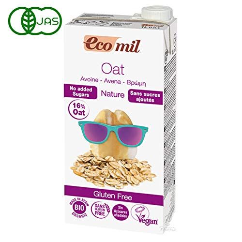 EcoMil（エコミル）有機オーツ麦ミルク グルテンフリー 1000ml