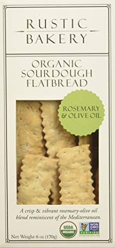 Rosemary & Olive Oil Flatbread Crackers