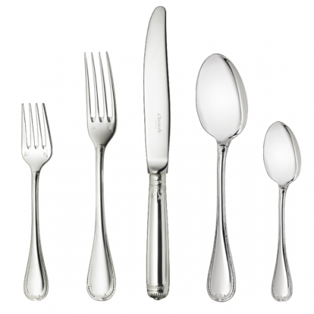 Malmaison Five-Piece Silver-Plated Flatware Set