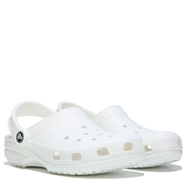 vsco white crocs