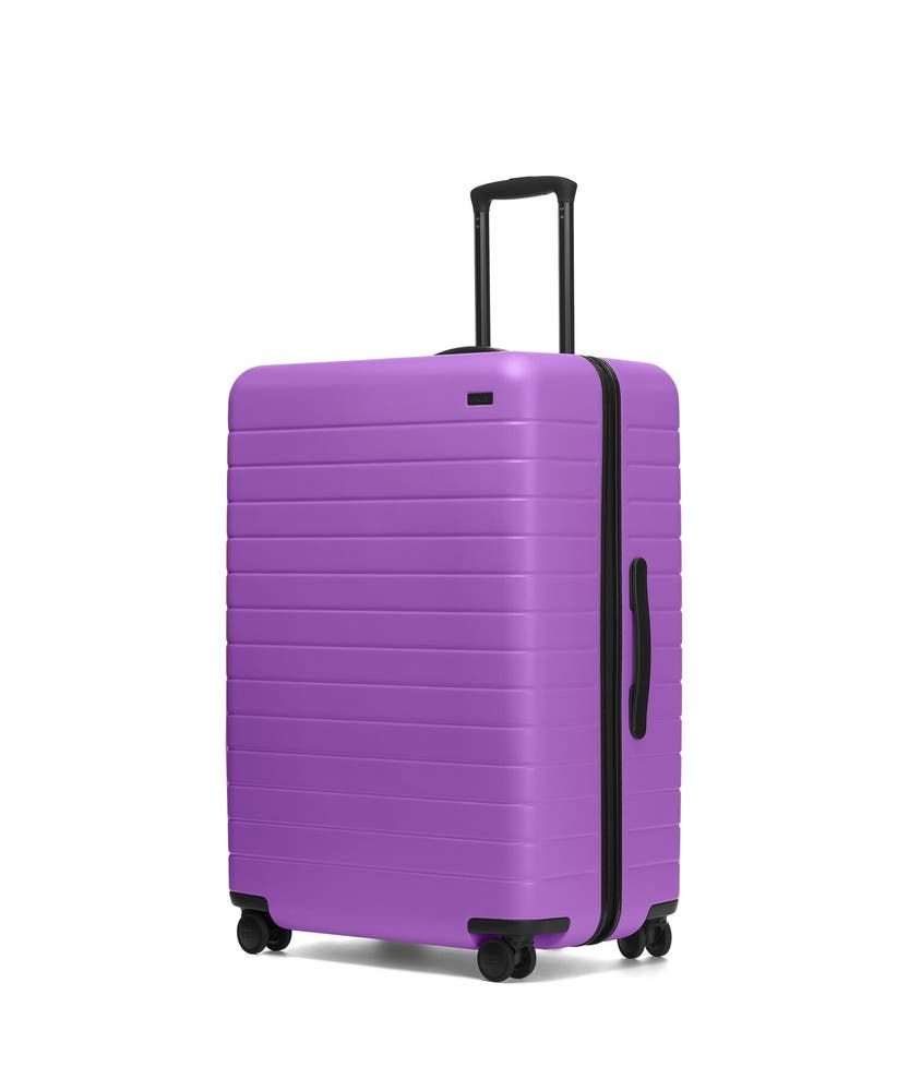 away luggage purple