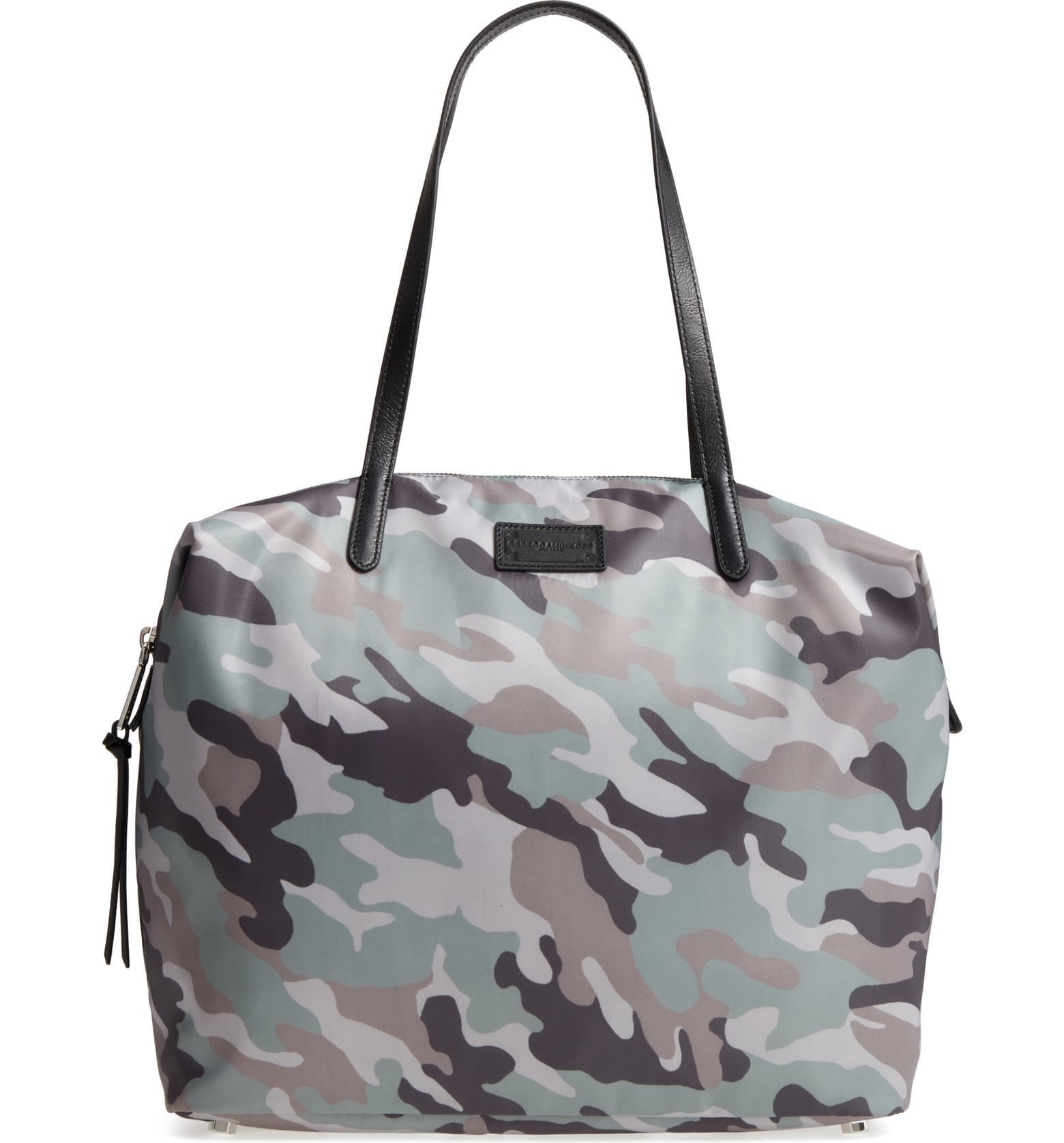 Washed Nylon Tote Washed Nylon Tote