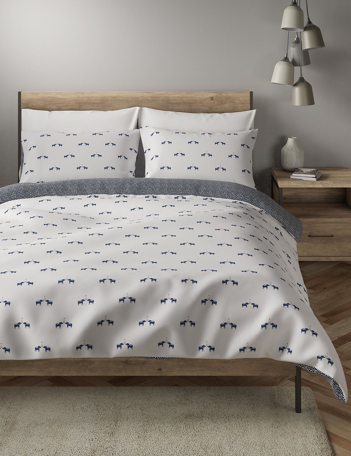 Brushed Cotton Bedding Sets For Autumn