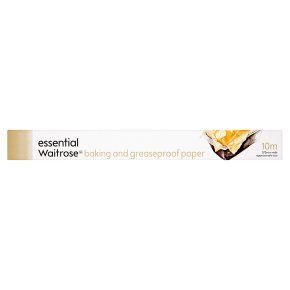 essential Waitrose baking parchment