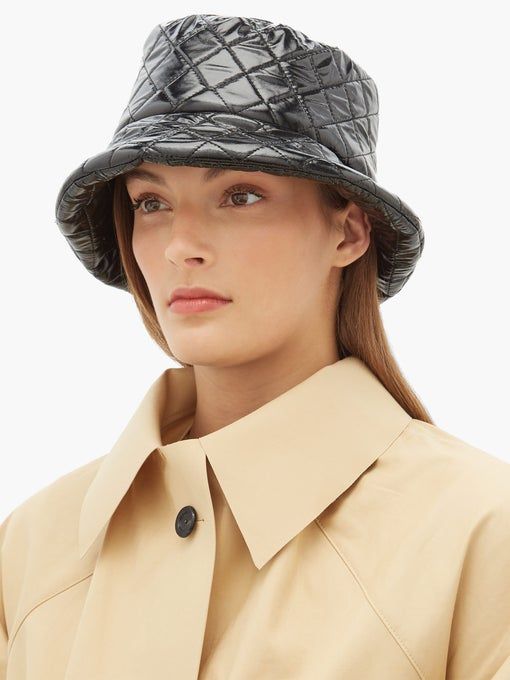 Out Quilted PVC Bucket Hat