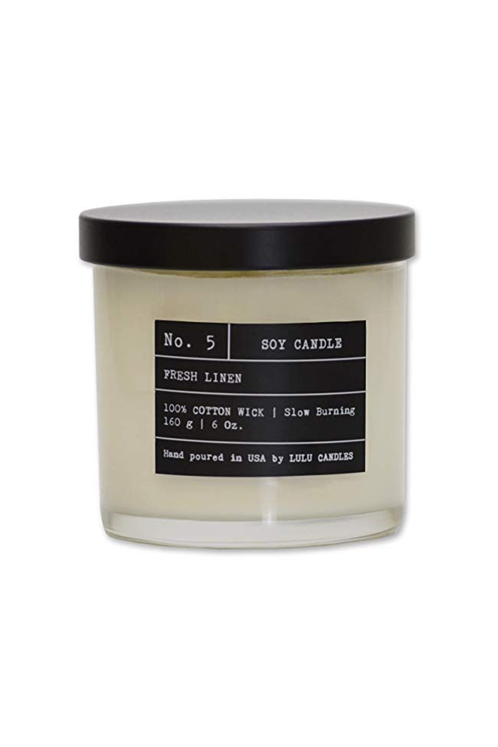 Fresh Linen Luxury Scented Soy Candle