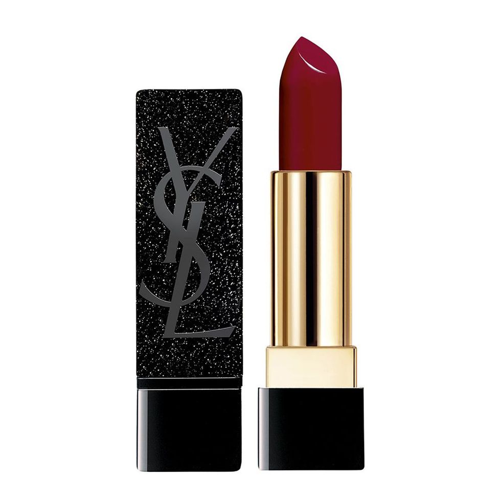 YSL x Zoë Kravitz Rouge Pur Couture Lipstick in Lales Red