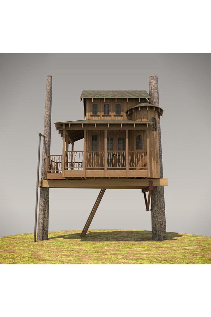 'Sahale' Treehouse Design Plans