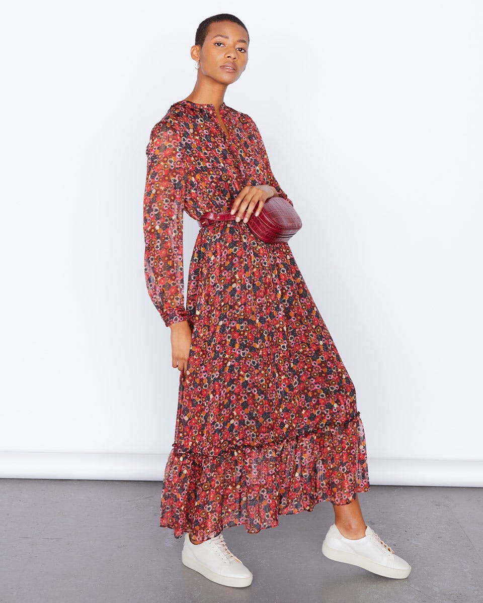 Wild Flower Gathered Dress