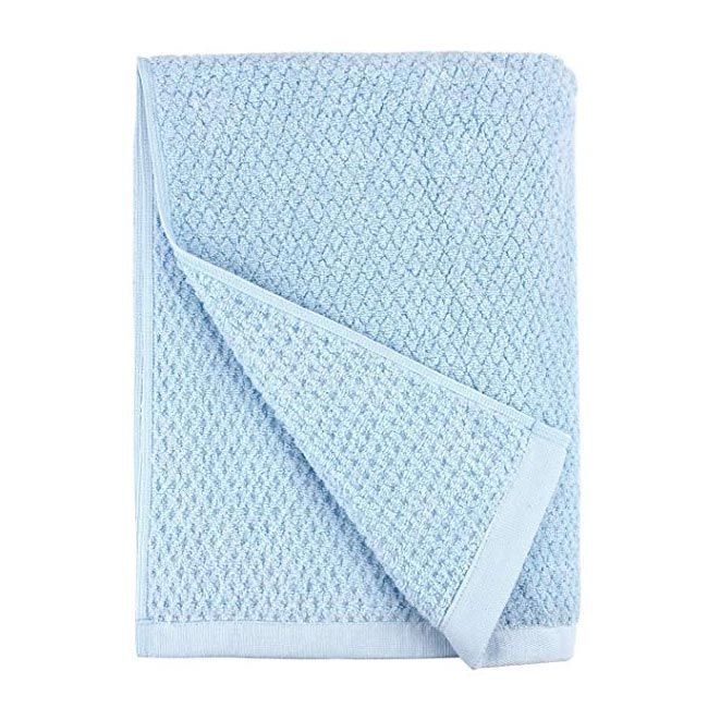 Everplush Diamond Jacquard Bath Towel Soft Quick Drying Towel