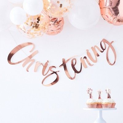 Christening decorations and party theme ideas for your big event