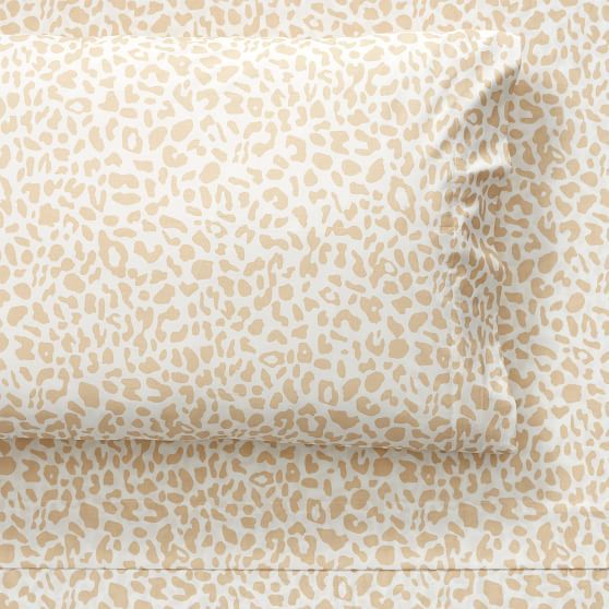 Glitter Leopard Sheet Set