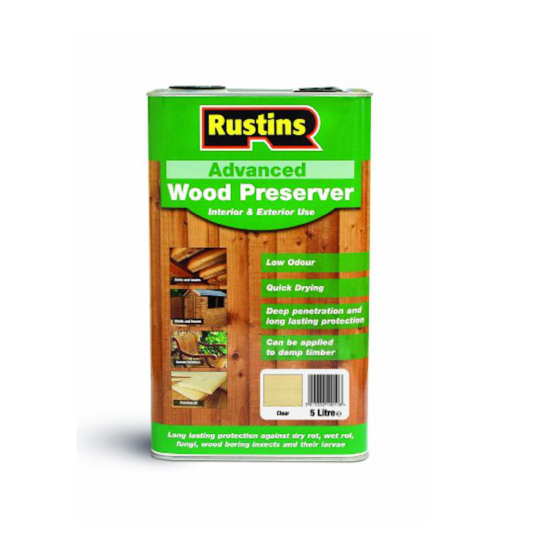 Rustins Advanced Wood Preserver, 5L