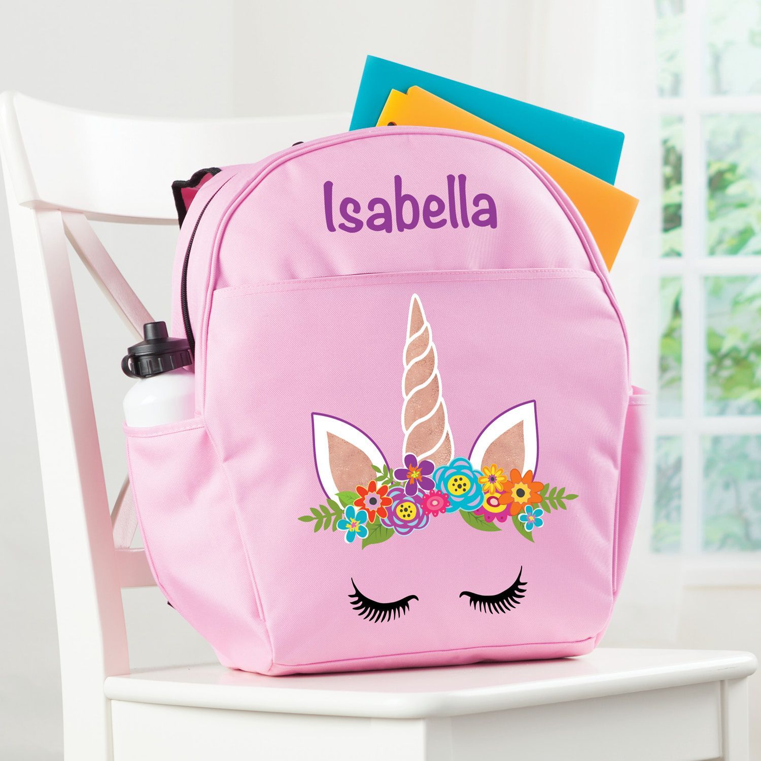 pink unicorn backpack walmart