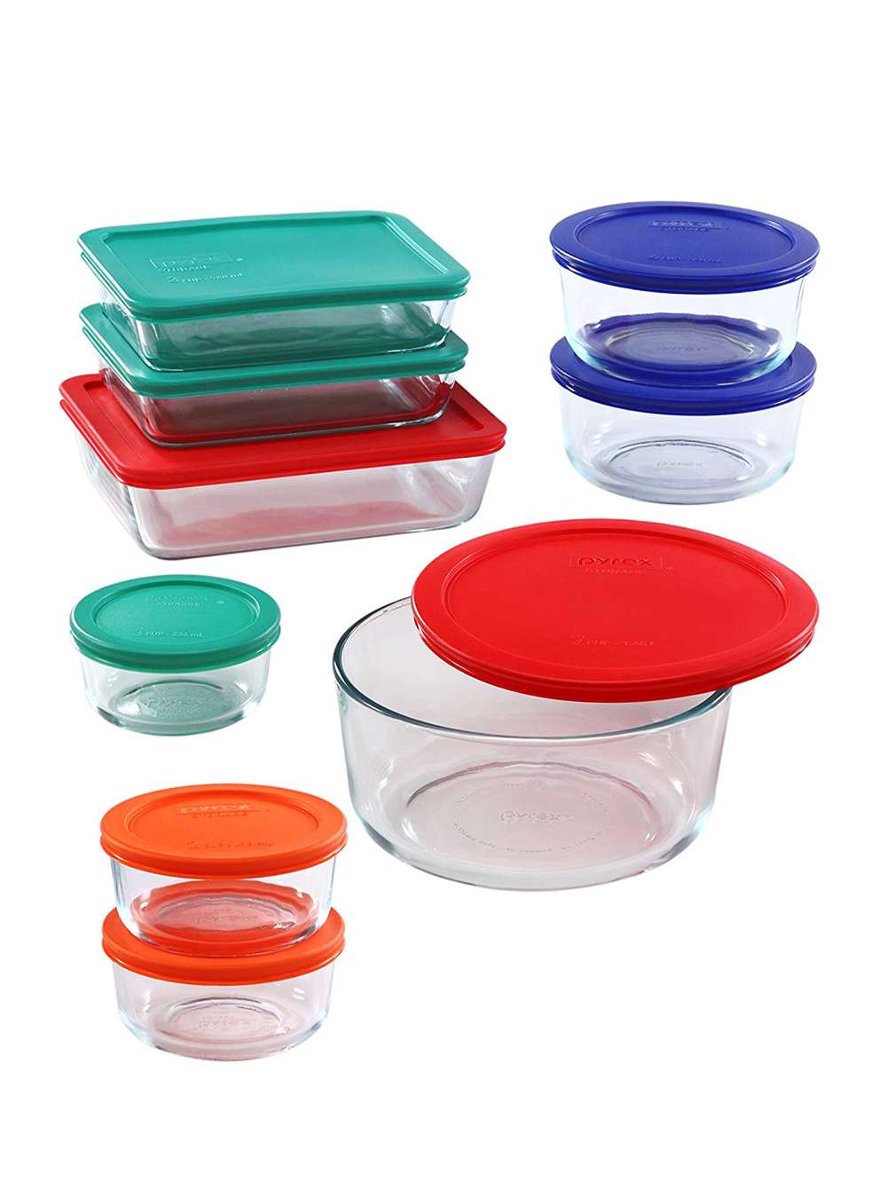Simply Store Glass 18-Piece Food Container Set 