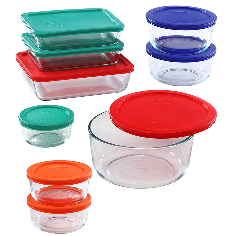 Simply Store Glass 18-Piece Food Container Set 