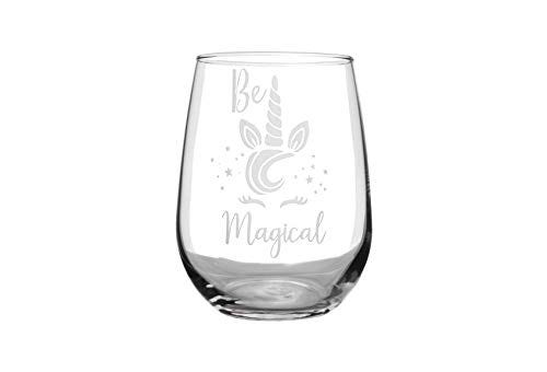 Unicorn Gifts for Women, Unicorn Adult Gifts, Always Be Yourself Unless You  Can Be a Unicorn, Rainbow Stemless Wine Glass, Mothers Day Gifts for Women