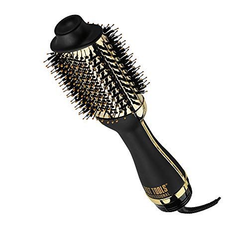 Online Brands Gem Hot Air Styling Brush for Dry Style Volume Black/Rose  Gold : : Health & Personal Care