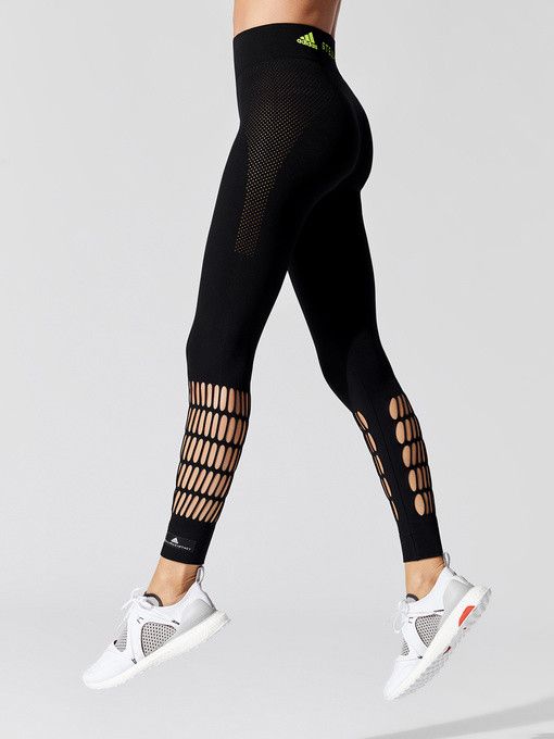 yoga warp knit tights