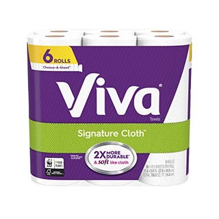 Signature Cloth Paper Towels, 6 Count