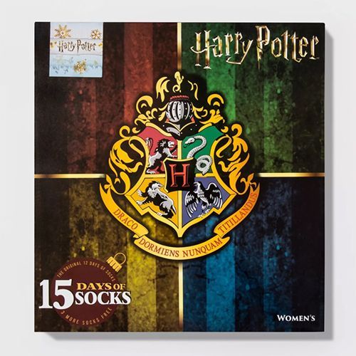 Women’s Harry Potter Hogwarts Crest 15 Days of Socks