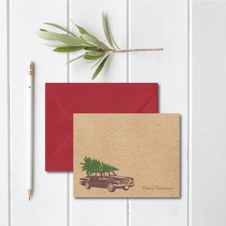 Rustic Christmas Card