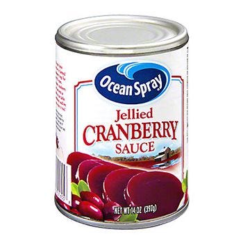 Jellied Cranberry Sauce