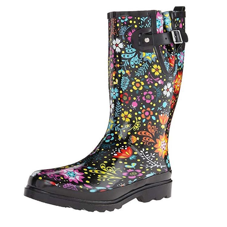women's rain boots with fur inside