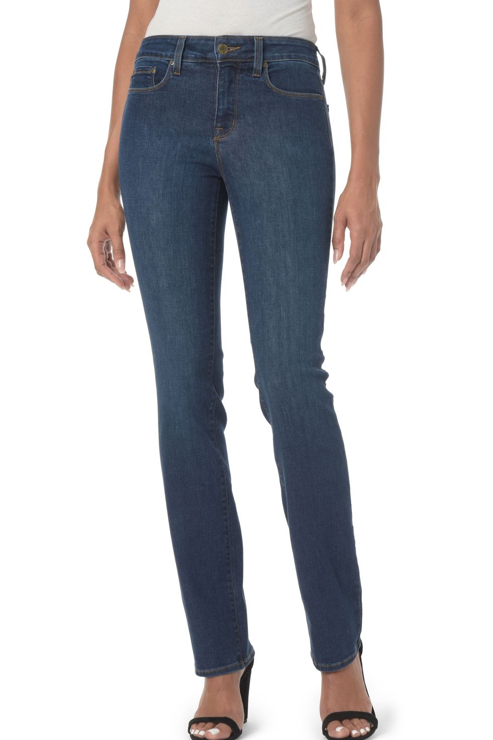 NYDJ Marilyn Straight Jeans Review - Size-Inclusive Denim Jeans