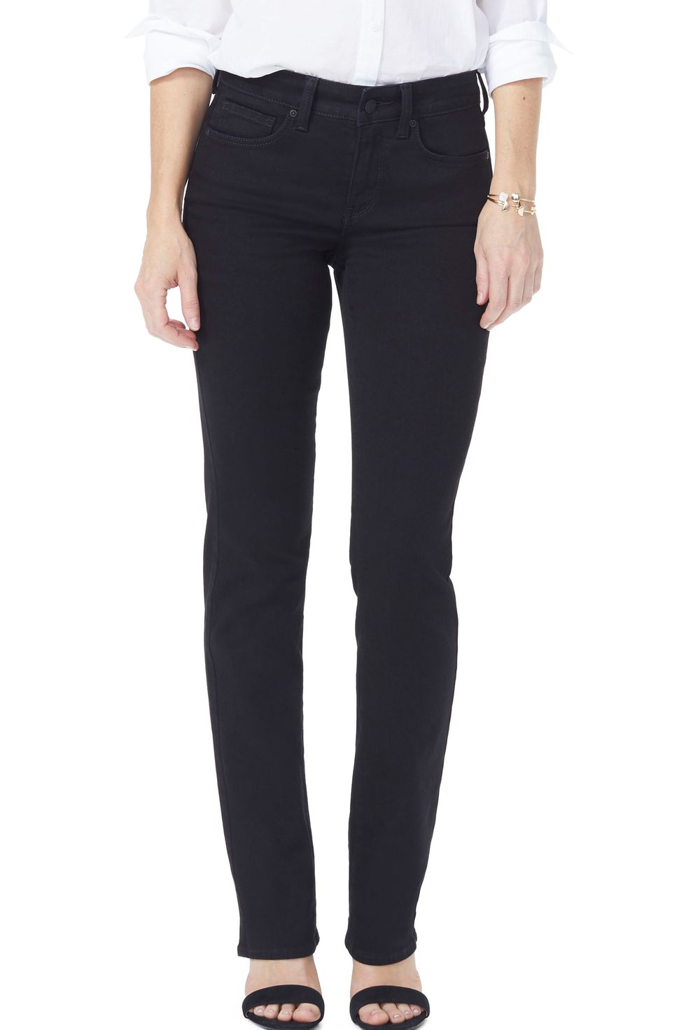 NYDJ Marilyn Straight Jeans Review - Size-Inclusive Denim Jeans