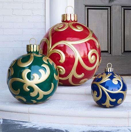 Colorful Outdoor Ornaments