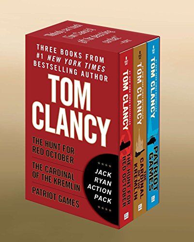Paquete de acción Jack Ryan de Tom Clancy: La caza del Octubre Rojo/El cardenal del Kremlin/Juegos de patriotas