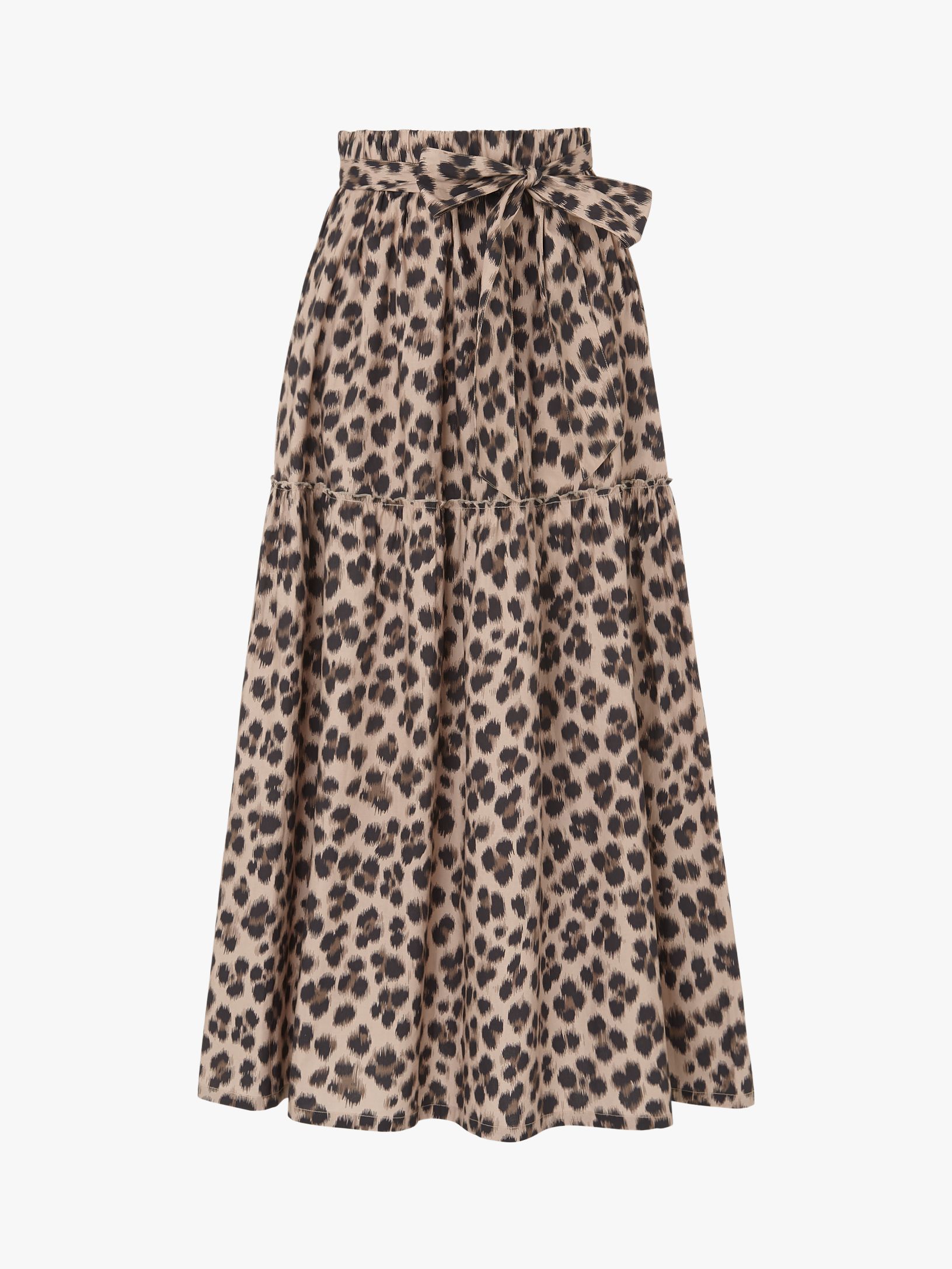 topshop leopard print skirt
