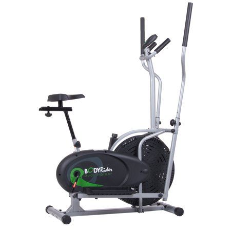 Body Rider 2-in-1Elliptical and Exercise Bike