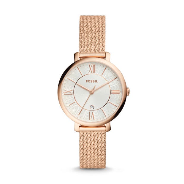 Rose Gold-Tone Stainless Steel Watch