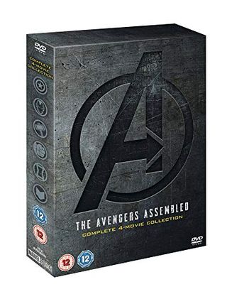 Marvel Studios Avengers 1-4 Complete Set [DVD] [2019]