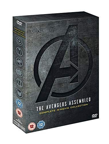 Marvel Studios Avengers 1-4 Complete Boxset [DVD] [2019]