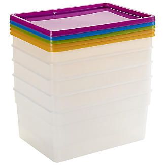5 Stack a Boxes Food Storage Containers