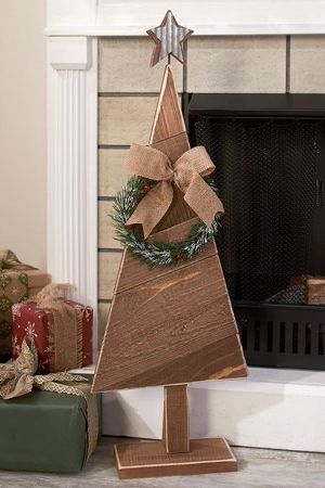Vintage Wood Christmas Tree