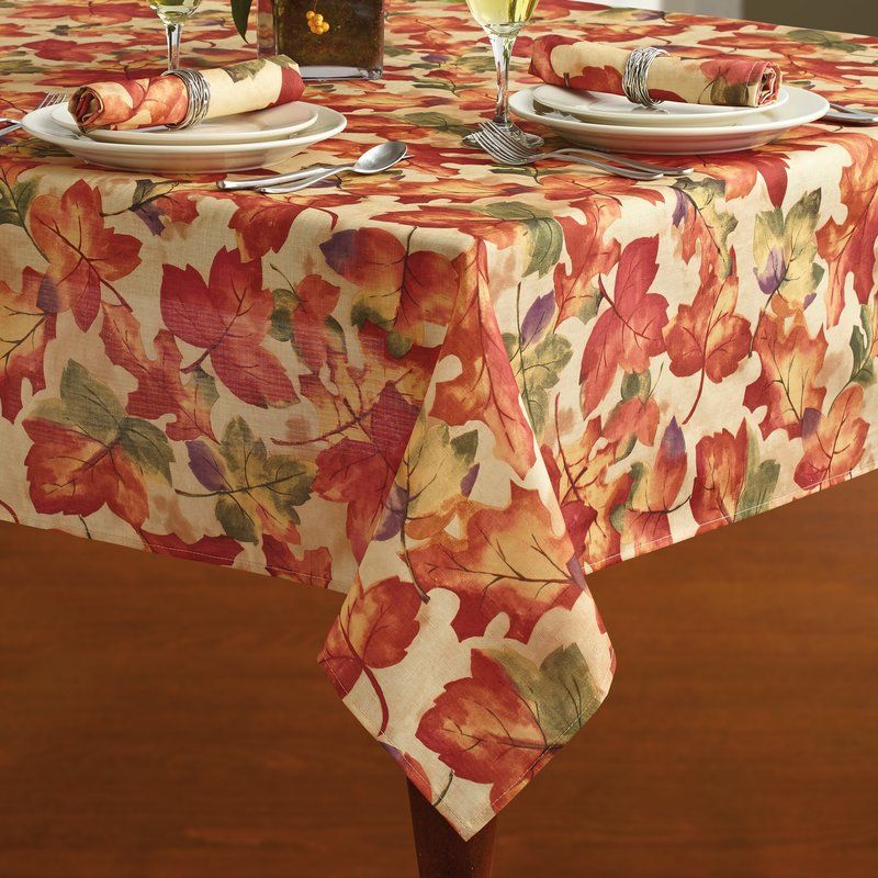 Blueangle Thanksgiving Tablecloth Thanksgiving Wooden Board Print No Iron and Stain Resistant Fabric Tablecloth 60” x 120” Rectangle