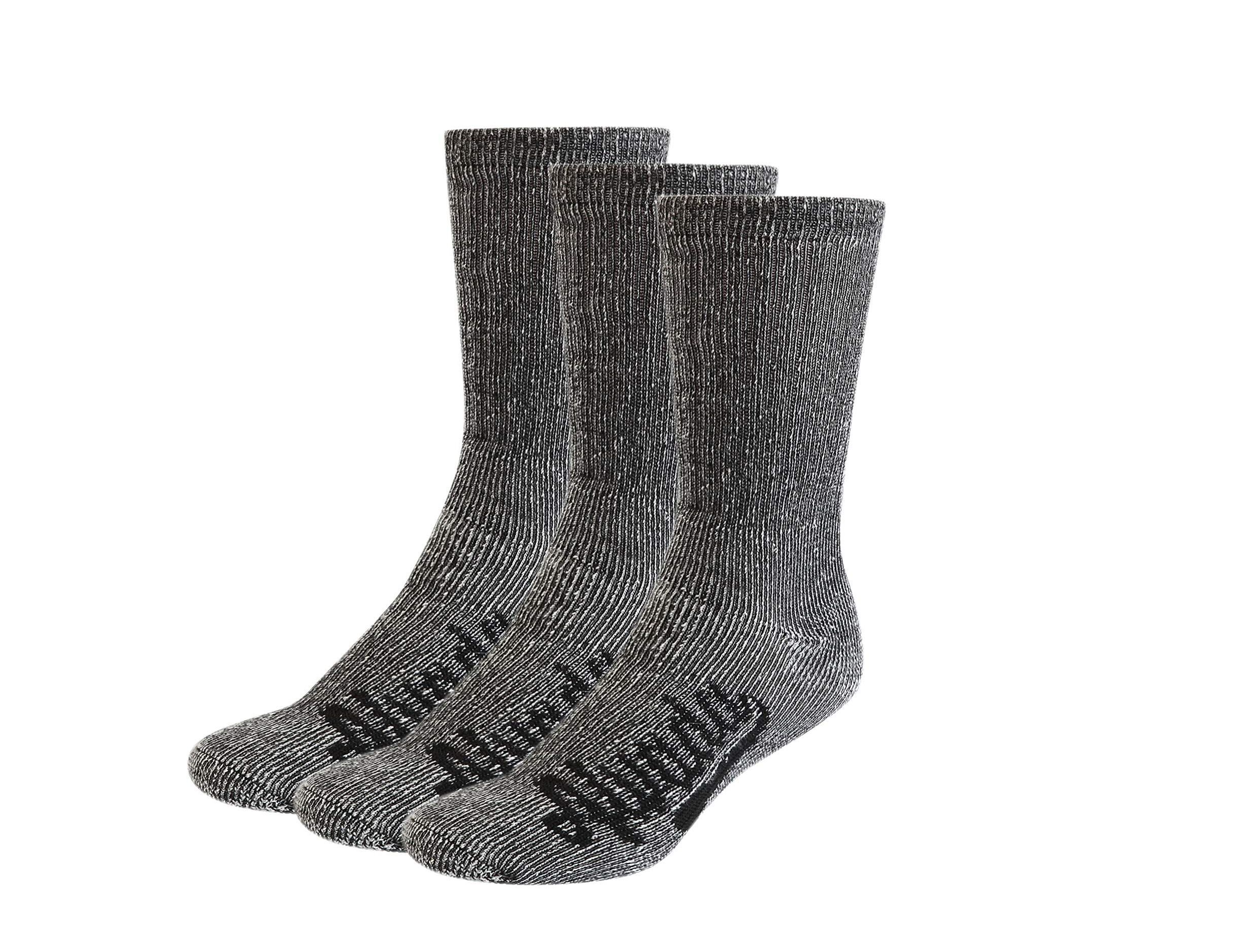 6 Pairs Of Ladies Chunky Wool Socks,Heavy Duty Work Boot Socks, 