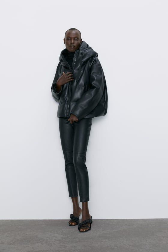 Black Print Leather Biker Jacket Outfits For Men (7 ideas