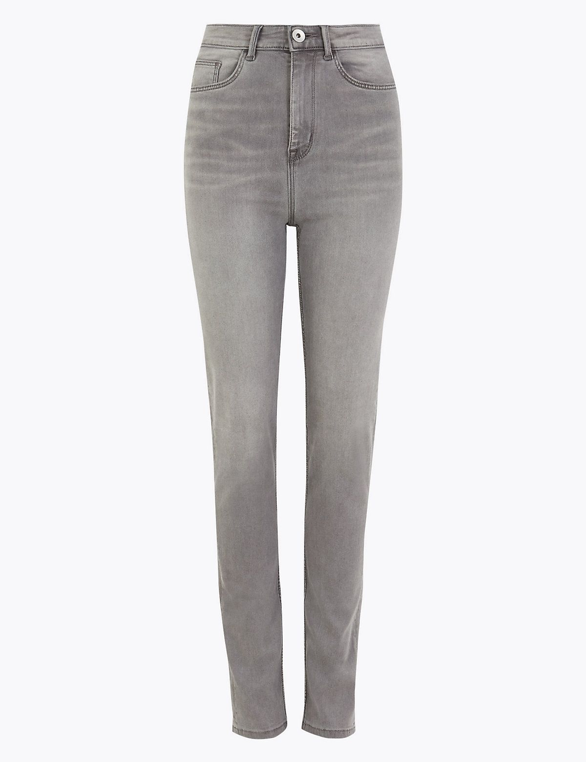 M&s ladies grey sales jeans