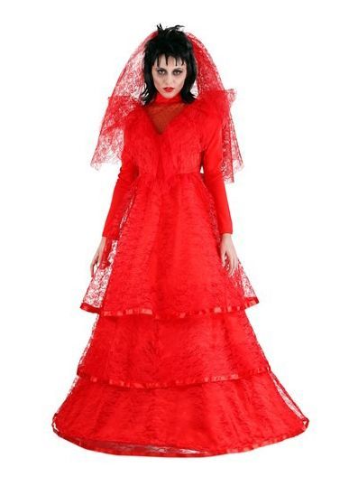 long red dress halloween costume