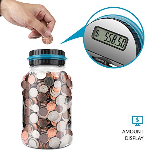 Digital Counting Money Jar