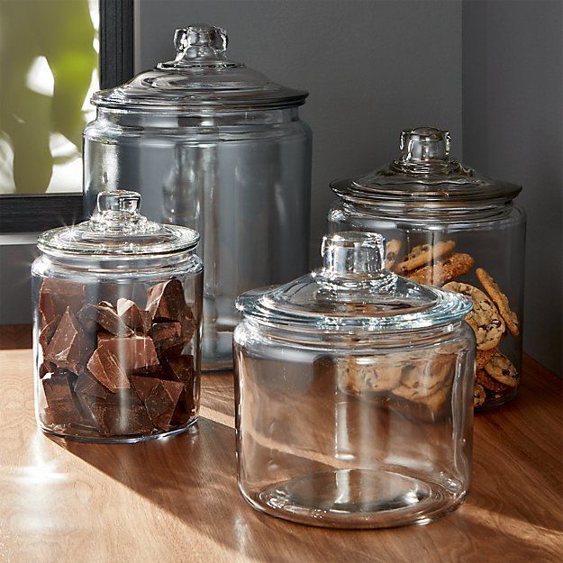 Heritage Hill 128-oz. Glass Jar With Lid
